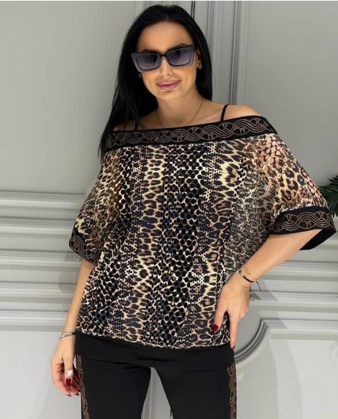 Conjunto Animal Print para Mujer – Elegancia y Tendencia
