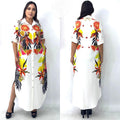 Vestido Camisero Tropical
