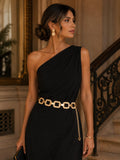 Cinturón Dorado de Eslabones – Elegancia para Cada Look