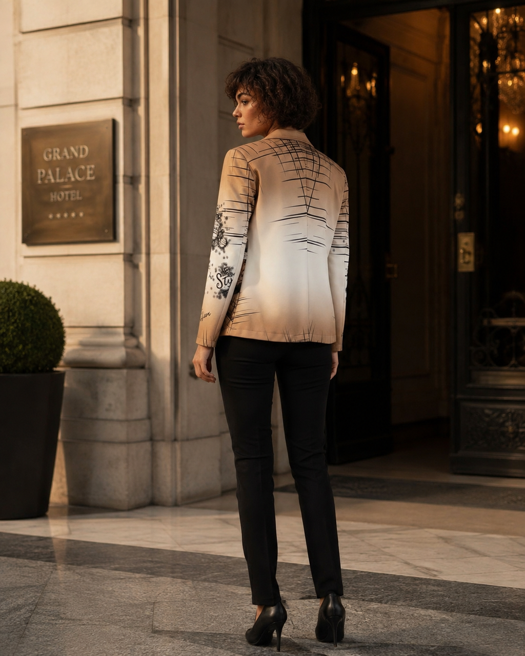 Americana Estampada Exclusiva - Majestic Fashion