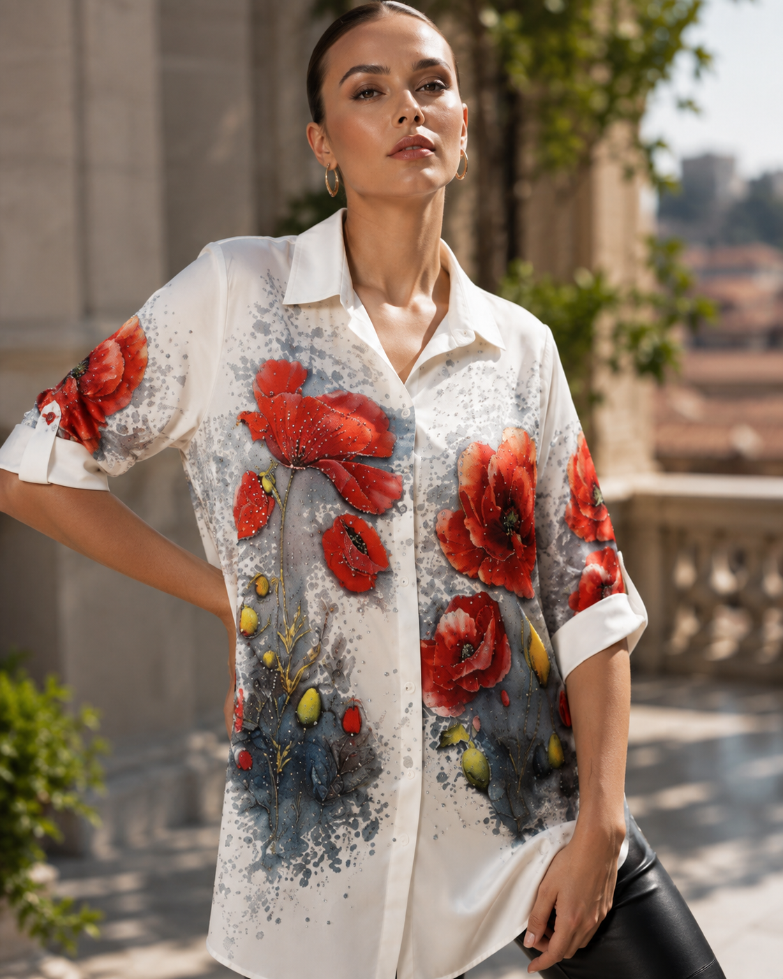 Camisa Floral Poppy