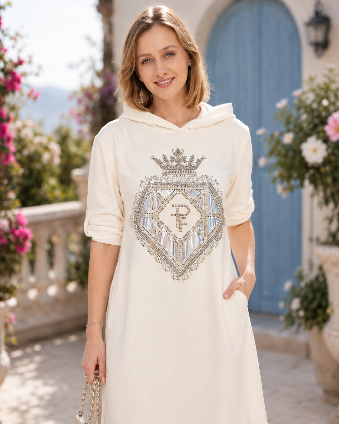 Vestido Sudadera con Capucha