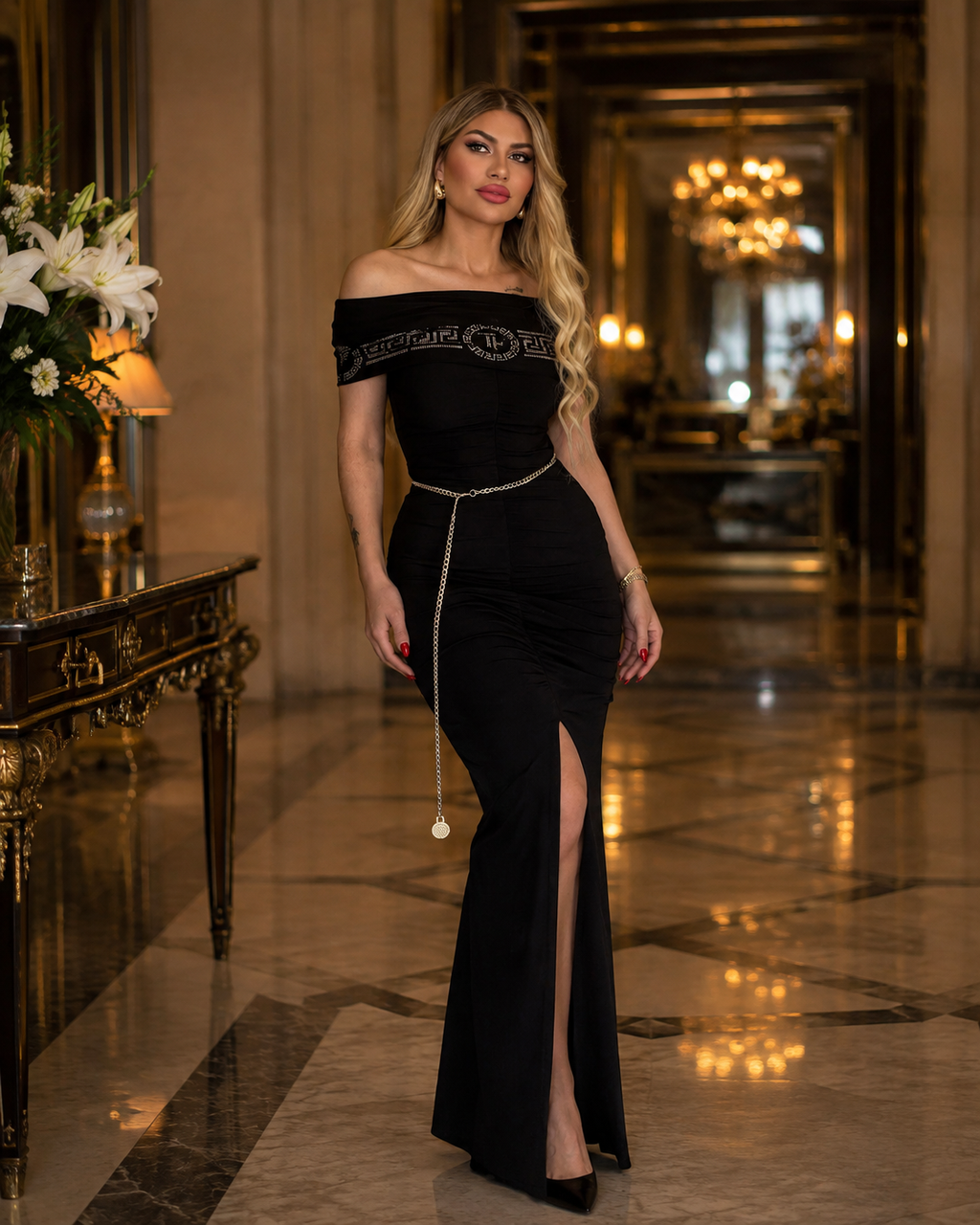 Vestido Negro Elegancia Infinita